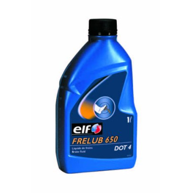 Тормозная жидкость Elf Frelub 650 DOT-4 1 литр.