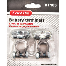 Клеммы аккумуляторные свинец CARLIFE BT103